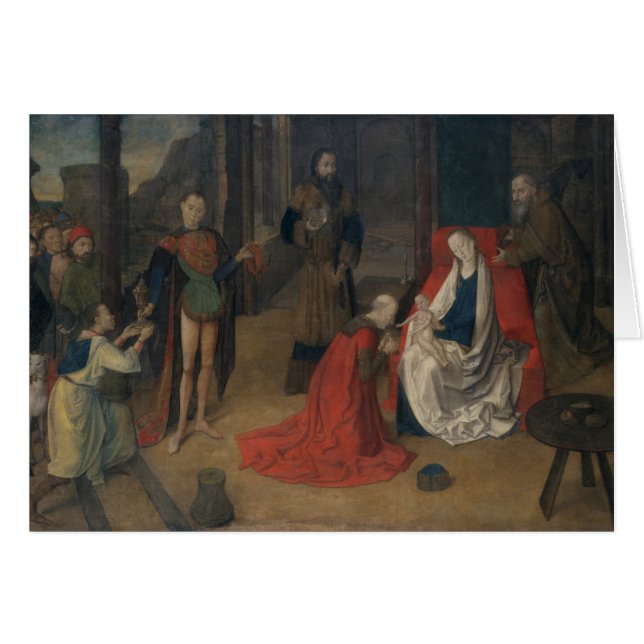 La adoración de unos de los reyes magos (Anverso (Horizontal))