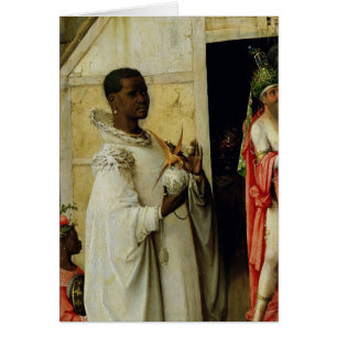 La adoración de unos de los reyes magos