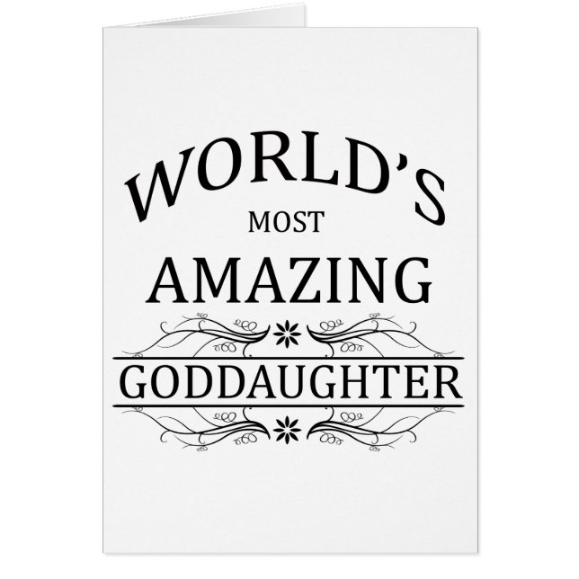 La ahijada más asombrosa del mundo (Frente)