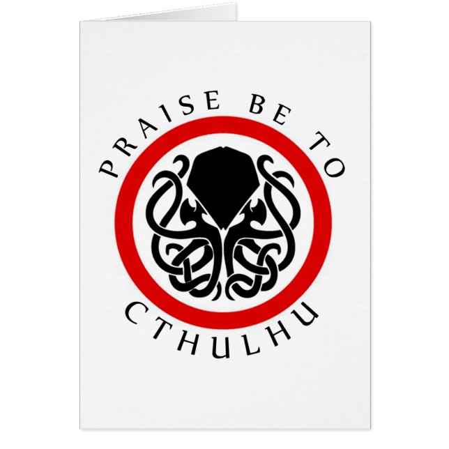 La alabanza esté a Cthulhu (Frente)