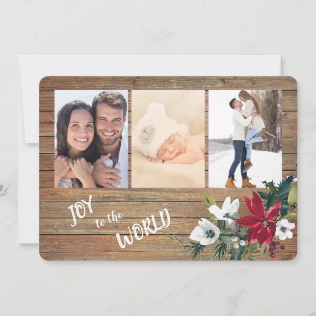 La alegría de Poinsettia ante la plantilla de cuat (Anverso)