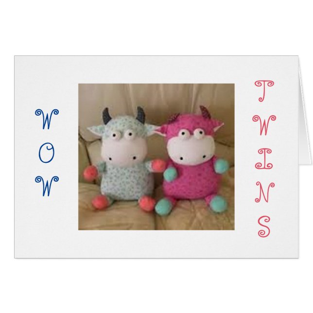 LA ALEGRÍA DEL CHICA/NIÑO DE TWIN DUPLICA TODO (Anverso (Horizontal))