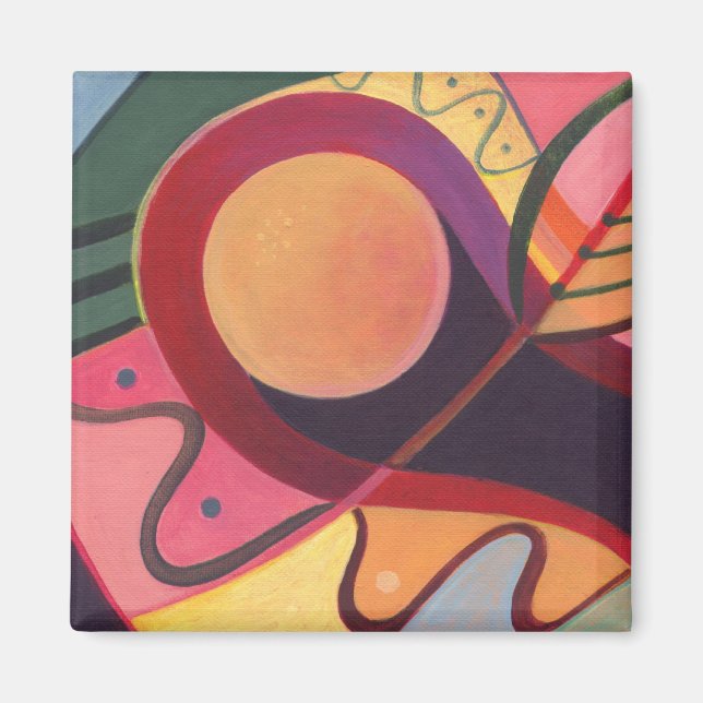 La alegría del diseño en el imán (Frente)