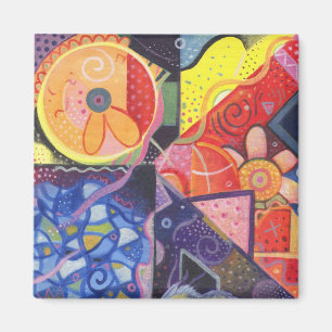 La alegría del VII imán del diseño