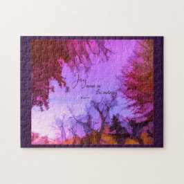 La alegría llega en el rompecabezas de la mañana