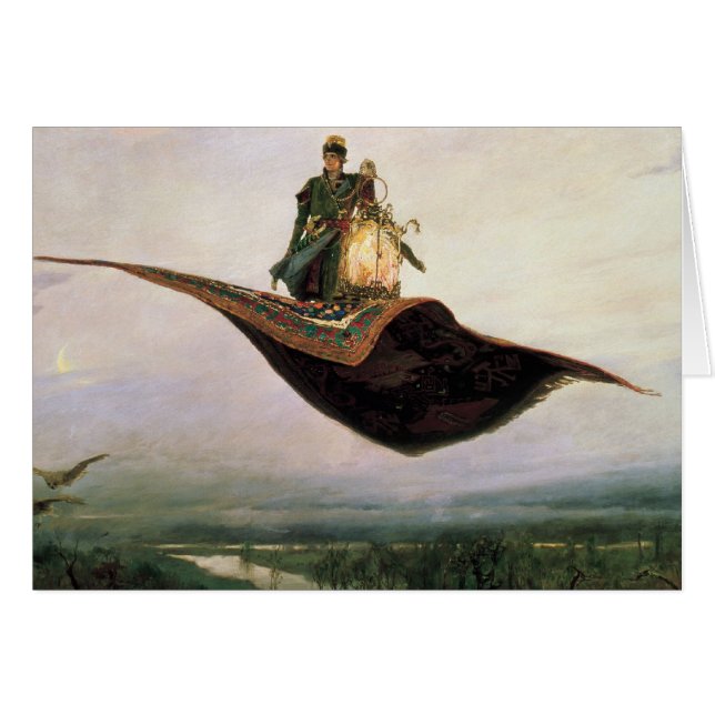 La alfombra de vuelo (Anverso (Horizontal))