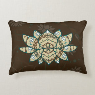 La almohada de acento Lotus
