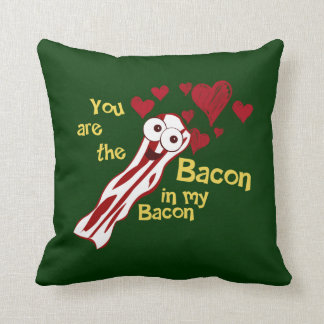 La almohada de la tarjeta del día de San Valentín