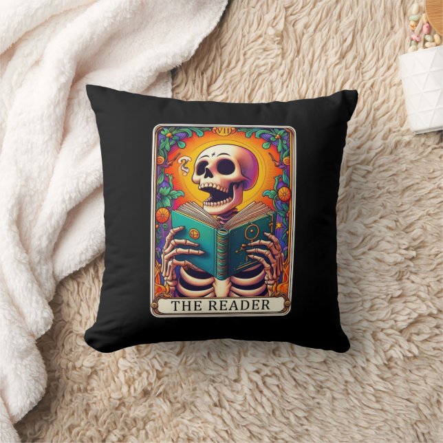 La almohada de la tarjeta Tarot del lector (Manta)