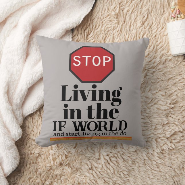 La almohada de lanzamiento del mundo IF (Manta)
