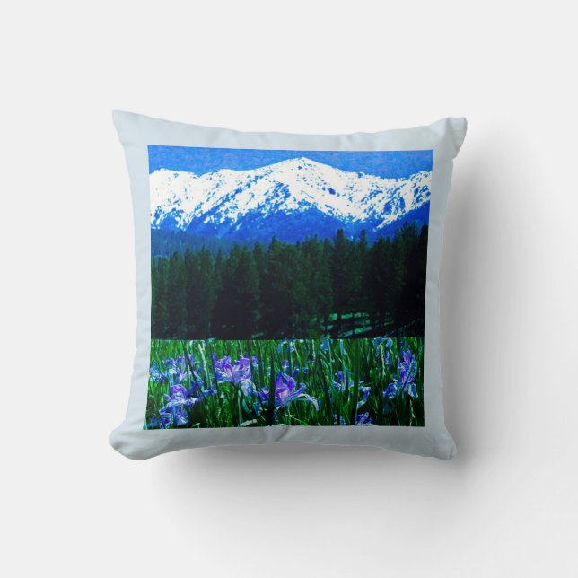 La almohada de las montañas del Cuerno de los Iris (Anverso)
