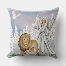 La almohada de leones y Navidades de cordero