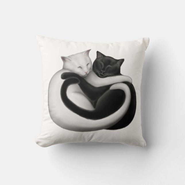 La almohada de los gatos del amor (Anverso)