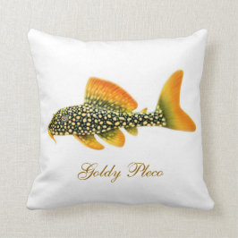 La almohada de los pescados de Goldy Pleco