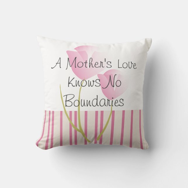 La almohada de madre un amor de madre del día "… " (Anverso)