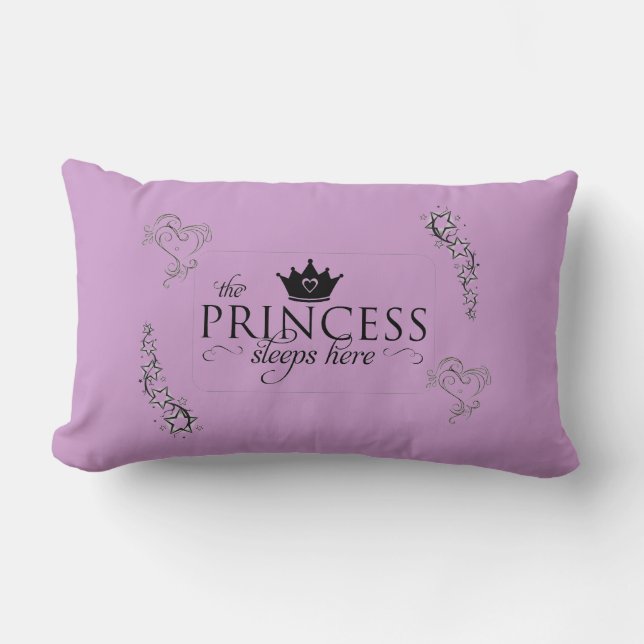 La almohada de princesa Sleeps Here (Anverso)