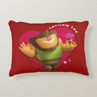 La almohada de San Valentín para Leo