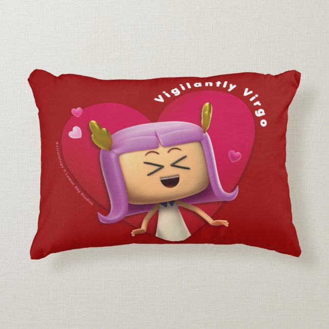 La almohada de San Valentín para Virgo (Anverso)