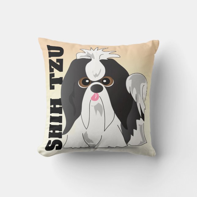 La almohada de Shih Tzu (Anverso)