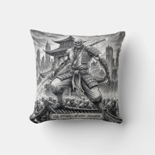 La Almohada de Tirar Samurái Cibernético No Muerto