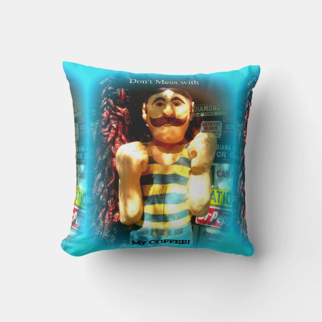 la almohada del amante del café (Anverso)