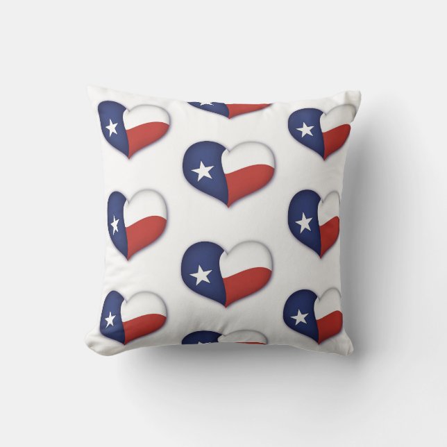 La almohada del Corazón de Texas (Anverso)