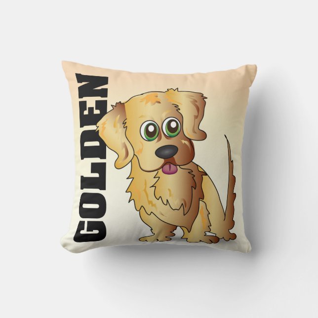 La almohada del golden retriever (Anverso)