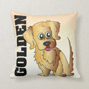 La almohada del golden retriever