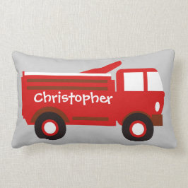 La almohada del muchacho lindo, Firetruck rojo con
