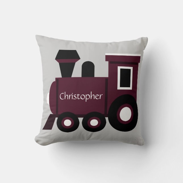 La almohada del muchacho lindo, tren marrón con (Anverso)