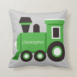 La almohada del muchacho lindo, tren verde con