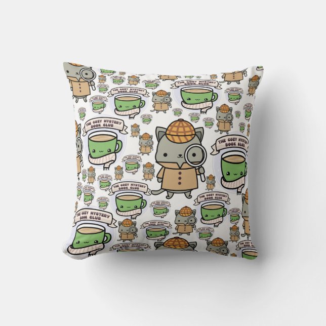 La almohada del Mystery Book Club (Anverso)