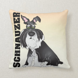 La almohada del Schnauzer