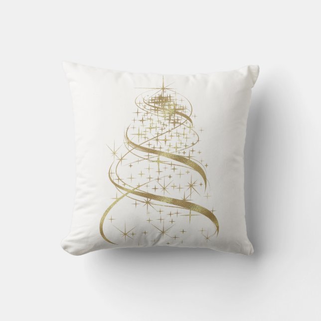 La almohada dorada del árbol de Navidad (Anverso)