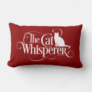 La almohada lumbar del susurro del gato