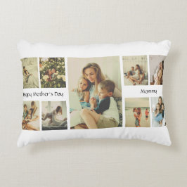 La almohada personalizada del día de la madre para