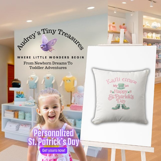 La almohada personalizada del Día de San Patricio (Subido por el creador)