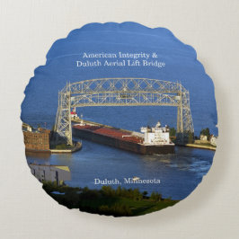 La almohada redonda Duluth de American Integrity