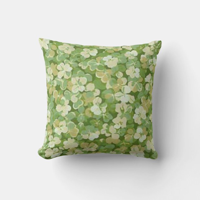 La almohada reversible The Green Garden (Anverso)
