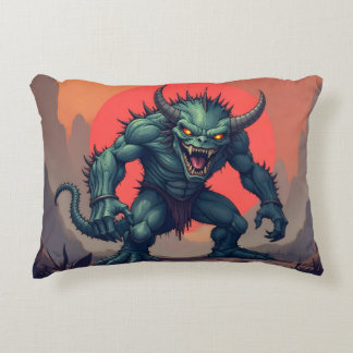 La almohada verde monstruosa