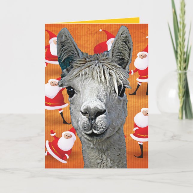 La alpaca YouBeaut de encargo diseña navidad (Anverso)
