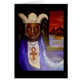 La alta tarjeta de la sacerdotisa