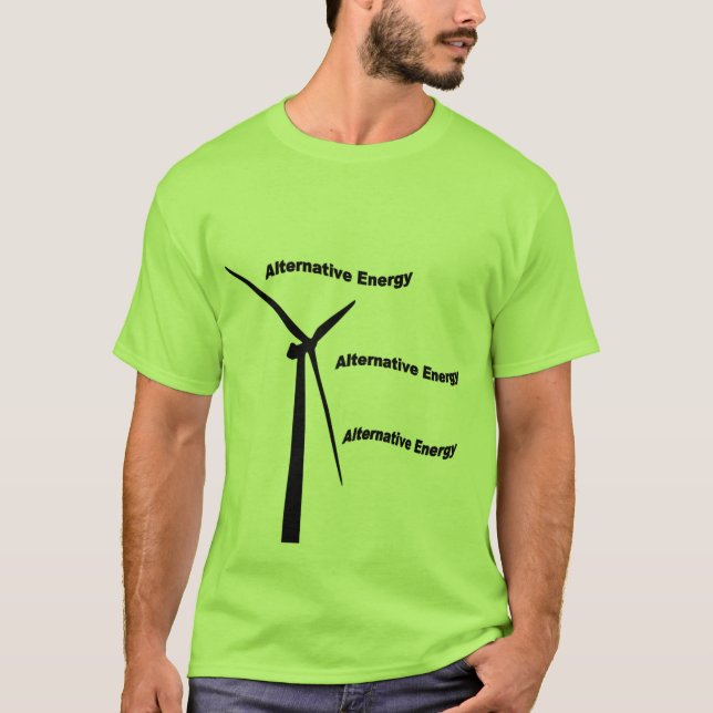 La alternativa Energía-va camiseta verde (Anverso)