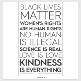 La Amabilidad Es Todo Pegatinas Vinyl