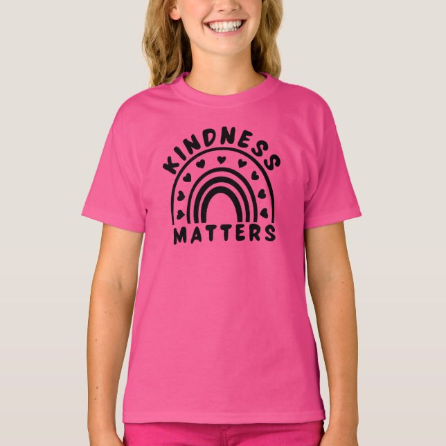 La amabilidad importa la camiseta (Anverso)