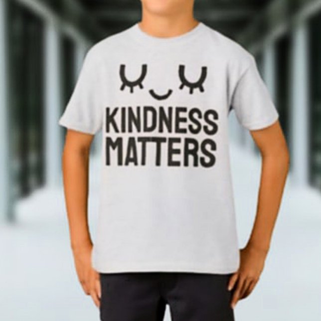 La amabilidad importa la camiseta de los niños - d (Subido por el creador)