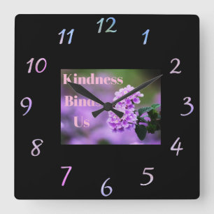 La Amabilidad Nos Une El Reloj De La Pared