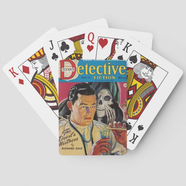 La amante del diablo juega a las cartas (Reverso)