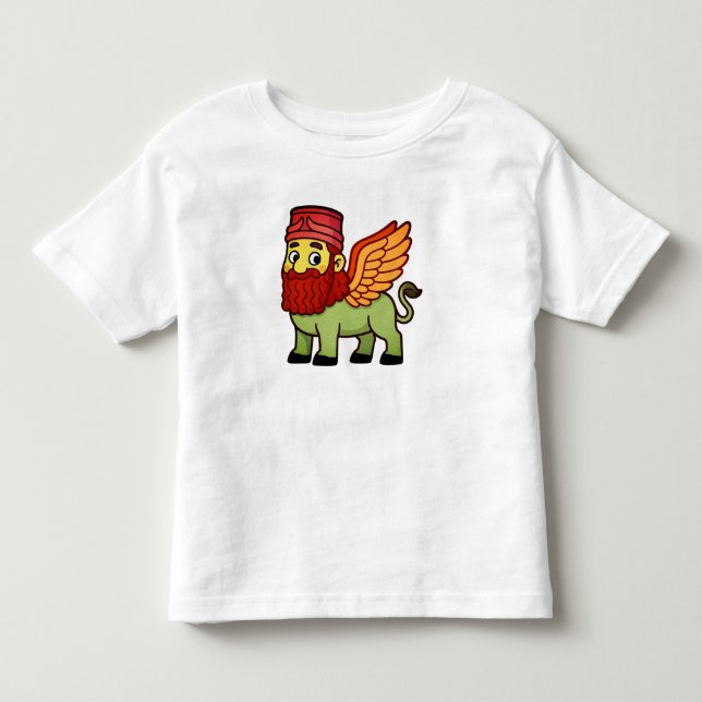 La amigable camiseta Lamassu (Anverso)