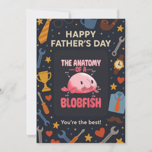 La Anatomía De Una Tarjeta Plana De BlobFish Mejor